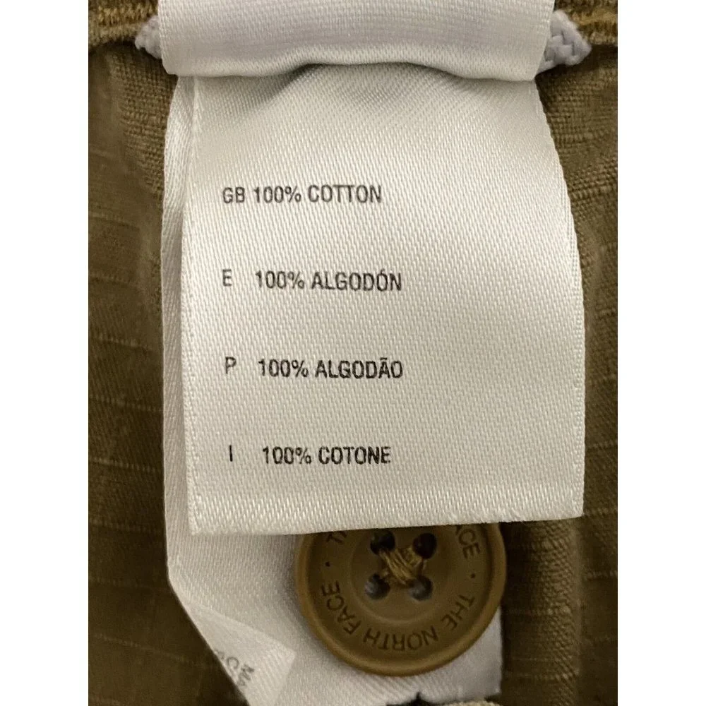 The North Face Women's Size 6 Golden Brown Casual Hiking Capri Pants 32" x 18" - Picture 8 of 9